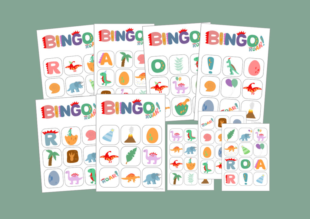 dino bingo kinderfest