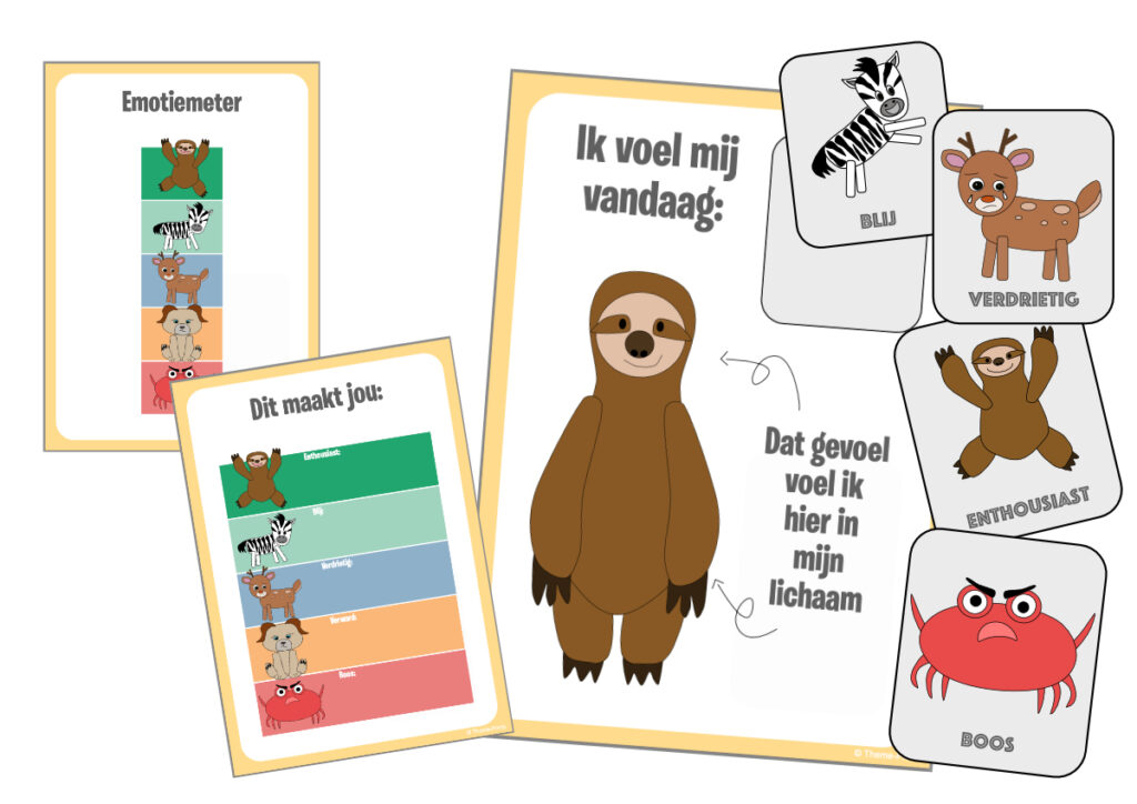 printables mindful peuters